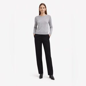 Banana Republic 100% Merino Wool Grey Crewneck Sweater Size S